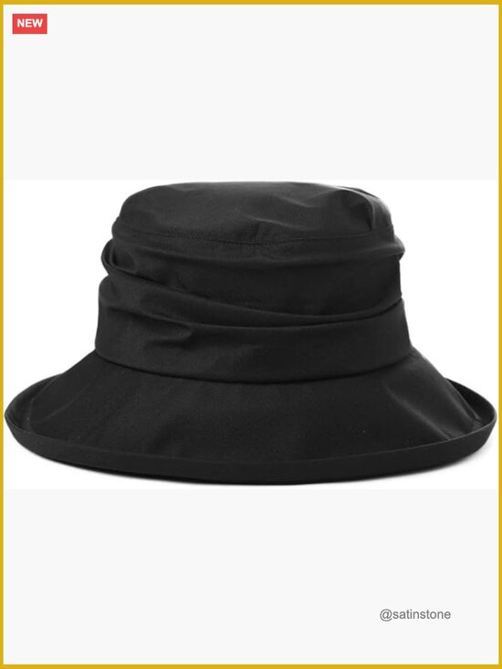 Waterproof Wide Brim Sun Hat UPF 50 Bucket Hat Packable Adjustable main image 7